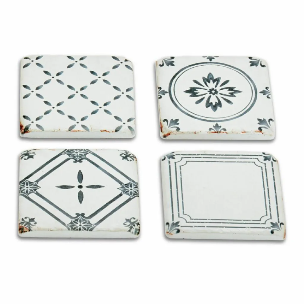LOBERON Ustensiles De Cuisine|Accessoires De Table*Lot de 4 dessous de verres Emma