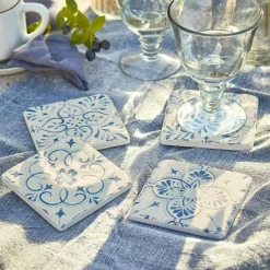 LOBERON Ustensiles De Cuisine|Accessoires De Table*Lot de 4 dessous de verres Évry