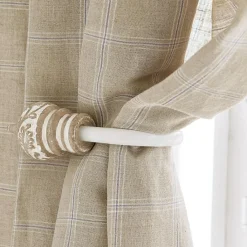 LOBERON Tringles À Rideaux Et Accessoires|Tringles À Rideaux Et Accessoires*Lot de 2 embrasses Talon