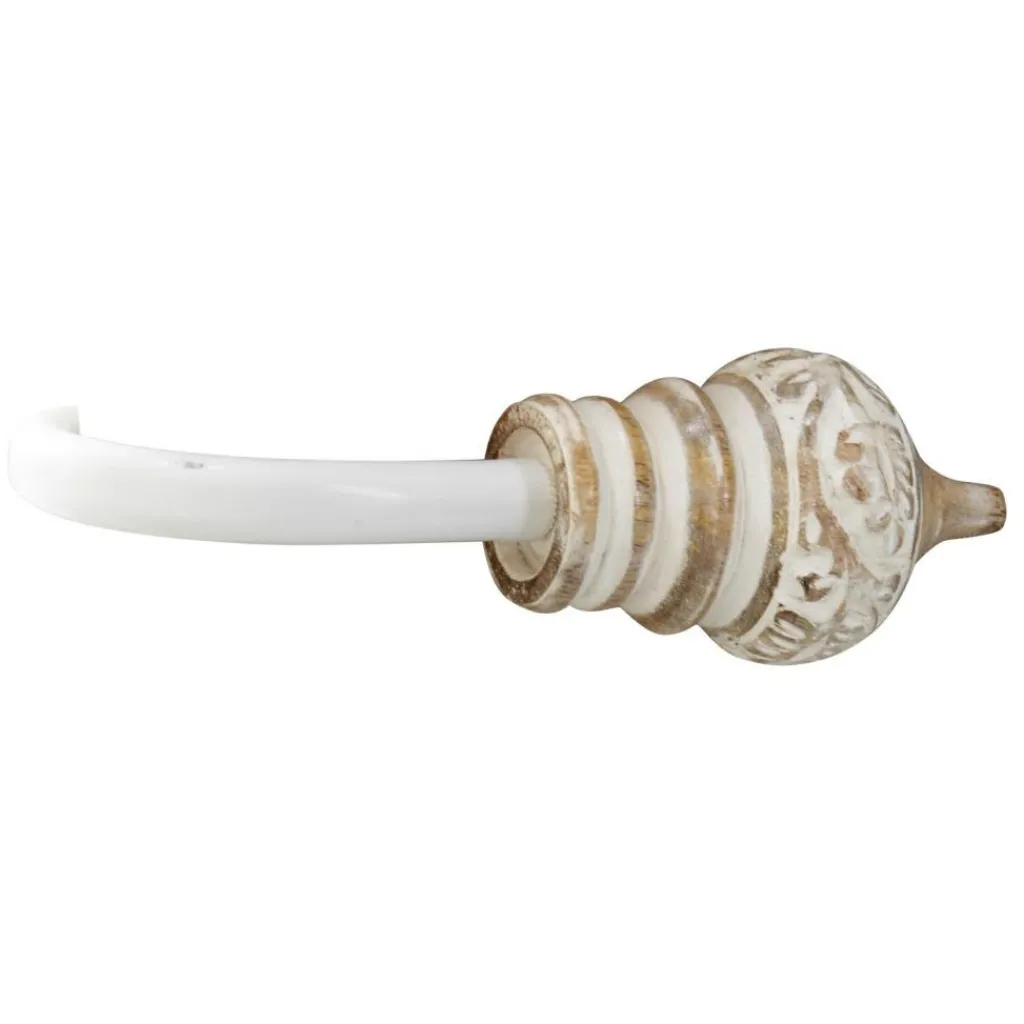 LOBERON Tringles À Rideaux Et Accessoires|Tringles À Rideaux Et Accessoires*Lot de 2 embrasses Talon