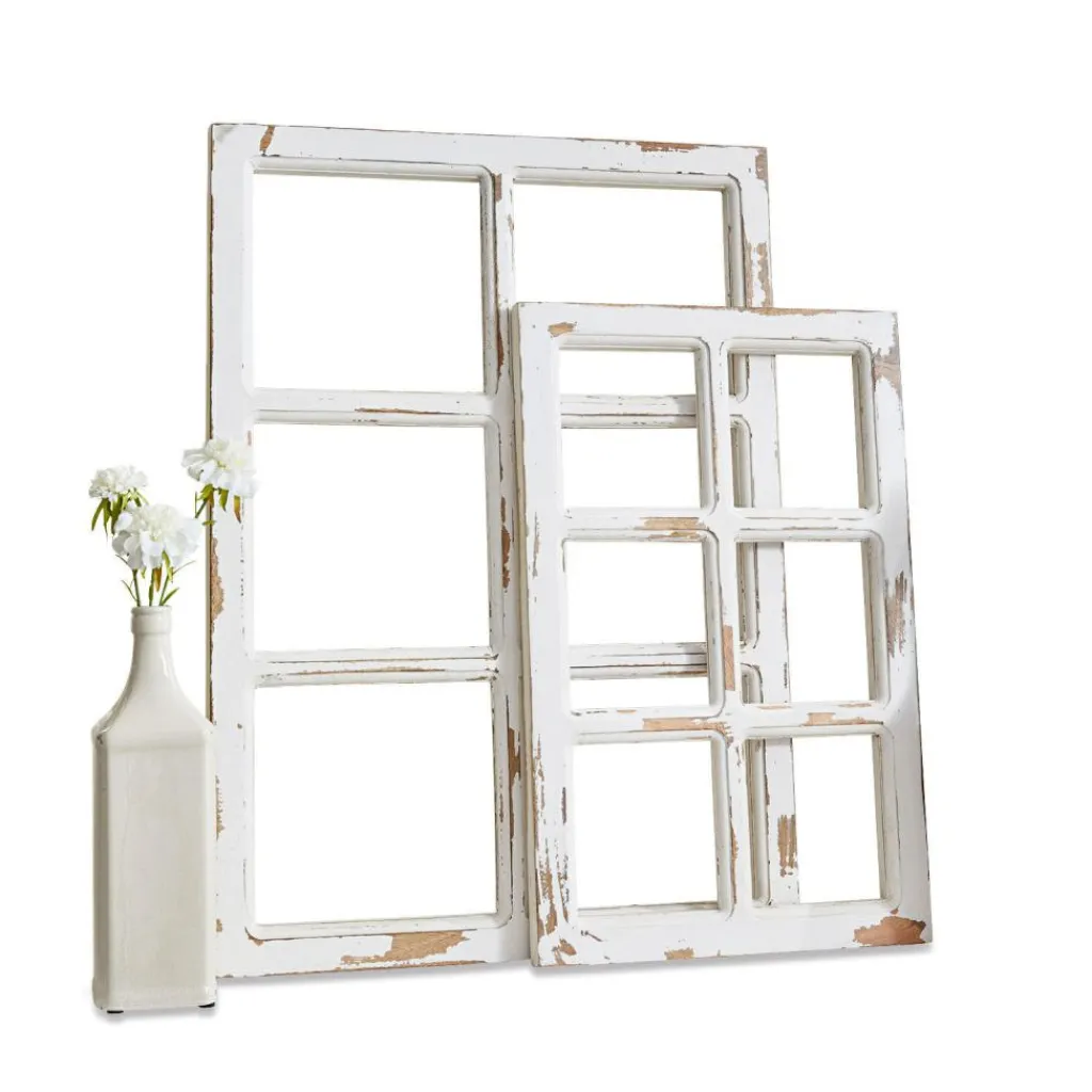 LOBERON Objets Décoratifs|Décoration*Lot de 2 fenêtres décoratives Mael Coluim