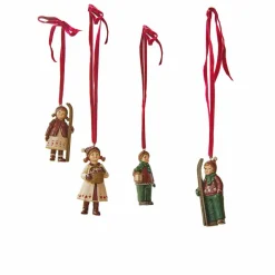 LOBERON Décorations Pour Le Sapin|Figurines De Noël*Lot de 4 figurines à suspendre Helgelund