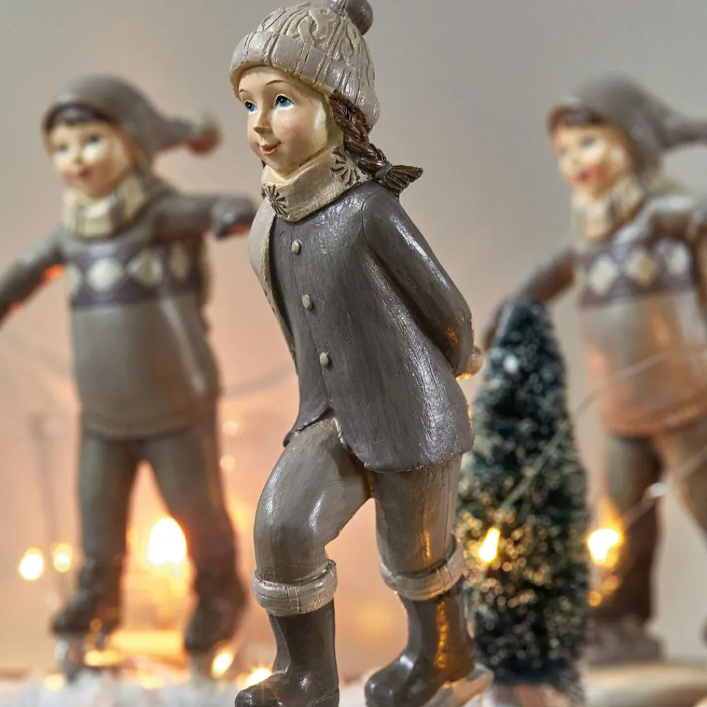 LOBERON Figurines De Noël*Lot de 4 figurines Mériot