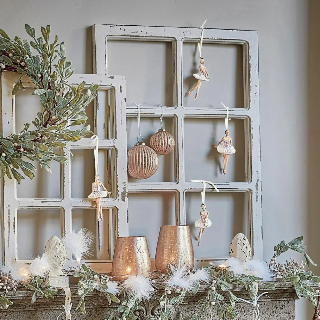 LOBERON Décorations Pour Le Sapin*Lot de 4 figurines Tadley
