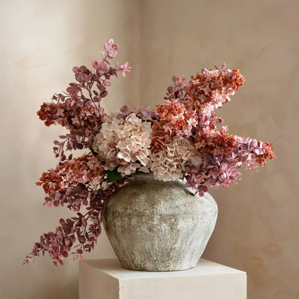 LOBERON Fleurs Séchées Et Artificielles|Décoration*Lot de 3 fleurs décoratives Ylvi