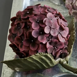 LOBERON Fleurs Séchées Et Artificielles|Décoration*Lot de 2 fleurs décoratives Hortensie