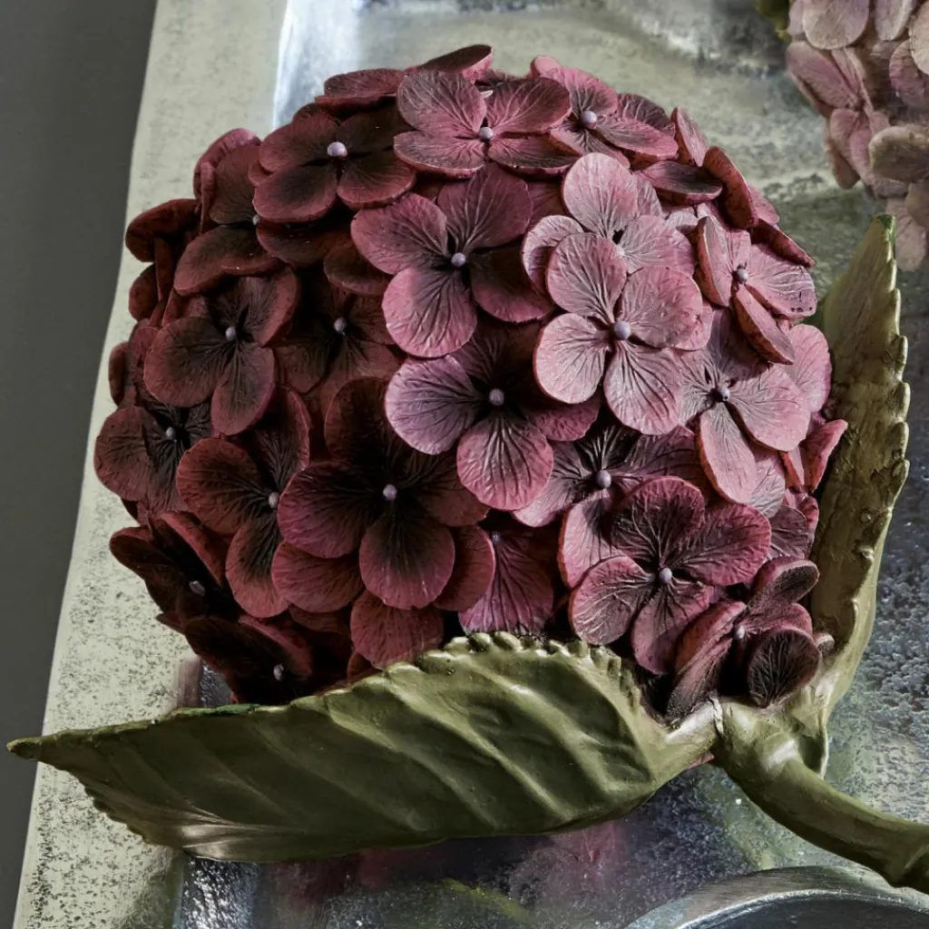 LOBERON Fleurs Séchées Et Artificielles|Décoration*Lot de 2 fleurs décoratives Hortensie