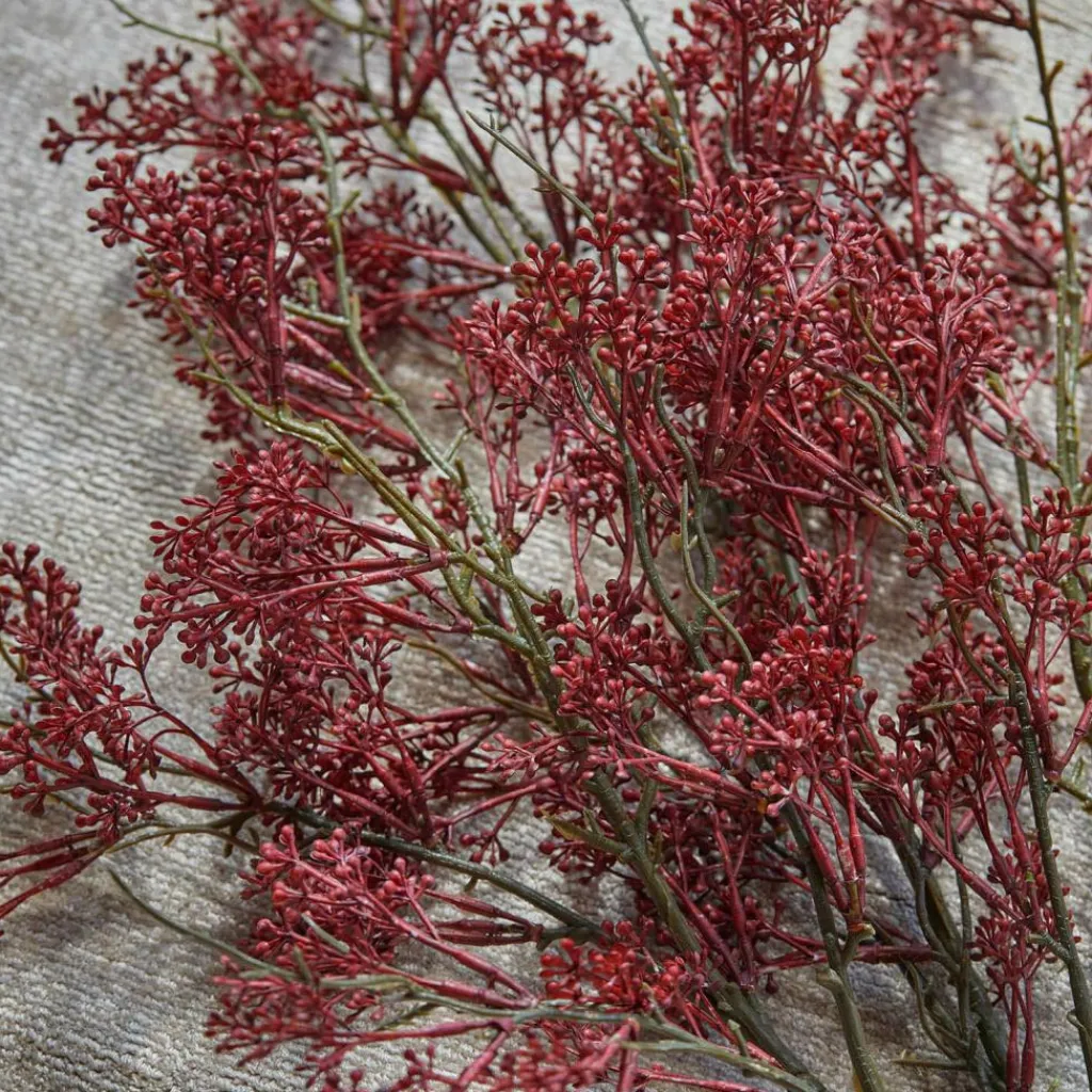 LOBERON Fleurs Séchées Et Artificielles|Décoration*Lot de 3 fleurs décoratives Lac Serein
