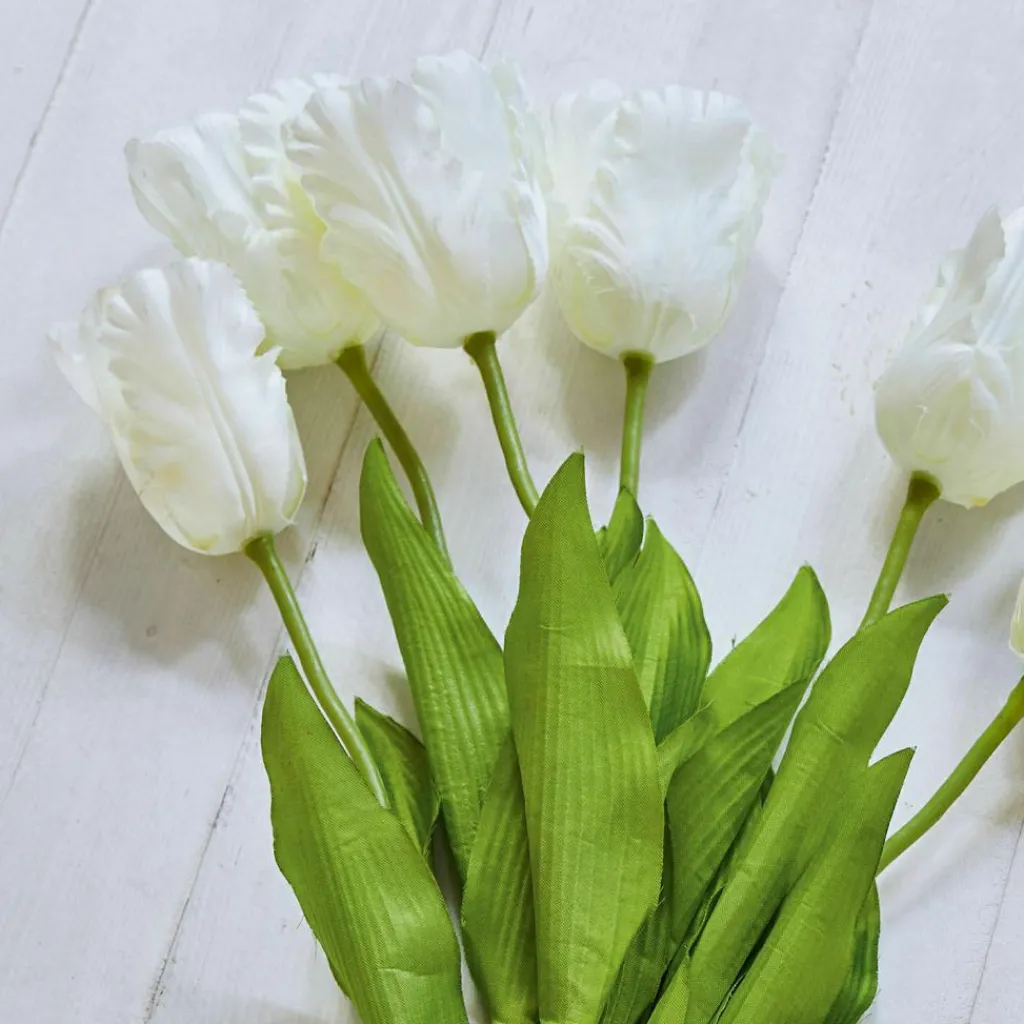 LOBERON Fleurs Séchées Et Artificielles|Décoration*Lot de 6 fleurs décoratives Lamarr