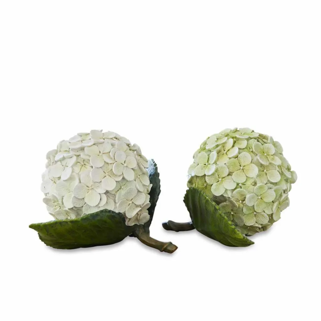 LOBERON Fleurs Séchées Et Artificielles|Décoration*Lot de 2 fleurs décoratives Hortensie