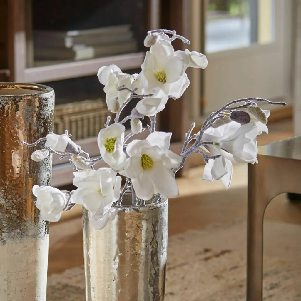 LOBERON Fleurs Séchées Et Artificielles|Décoration*Lot de 4 fleurs décoratives Santavella