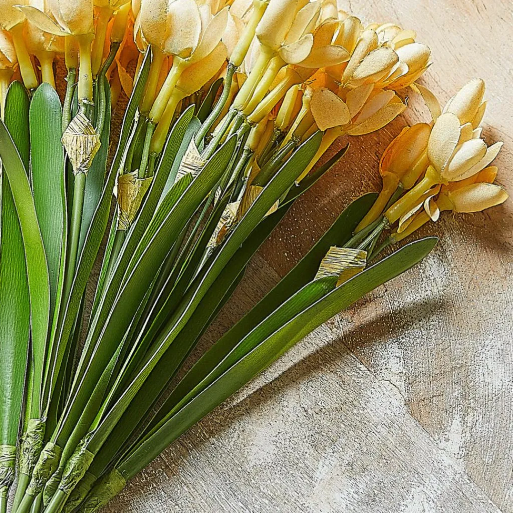 LOBERON Fleurs Séchées Et Artificielles|Décoration*Lot de 12 fleurs décoratives Ilvera