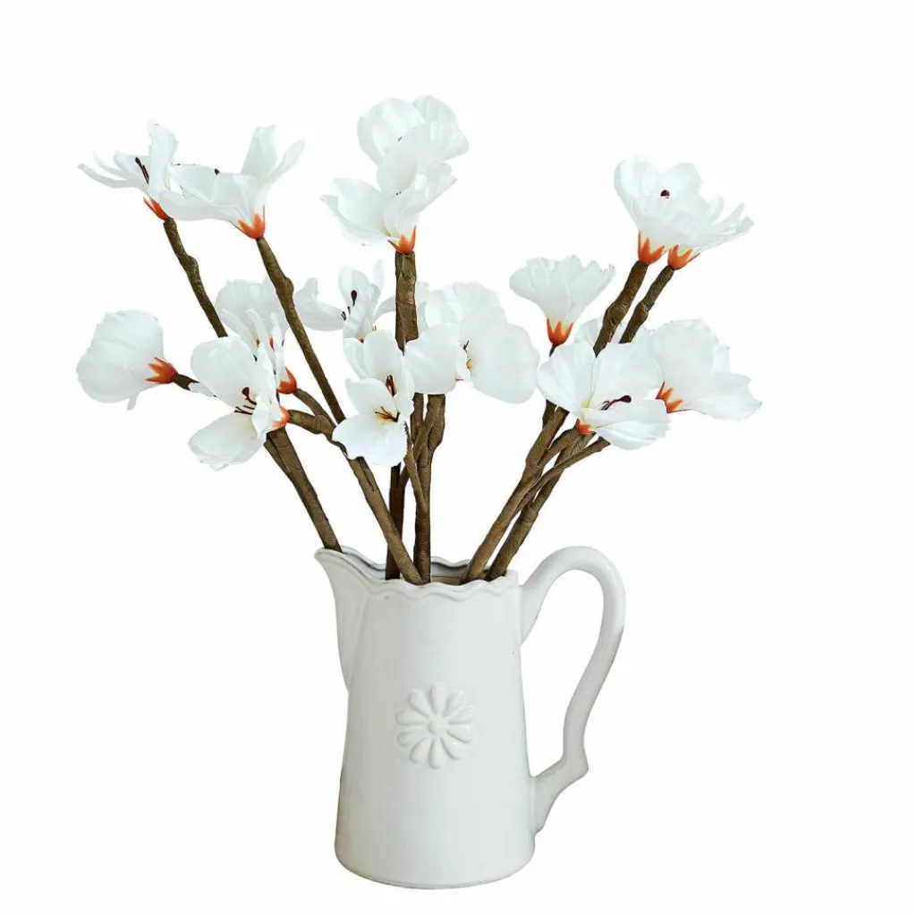 LOBERON Fleurs Séchées Et Artificielles|Décoration*Lot de 6 fleurs décoratives Xivale