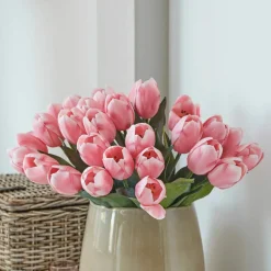 LOBERON Fleurs Séchées Et Artificielles*Lot de 14 fleurs décoratives Bertien