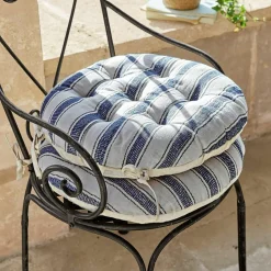 LOBERON Textiles D’Extérieur*Lot de 2 galettes de chaise Bourrignon