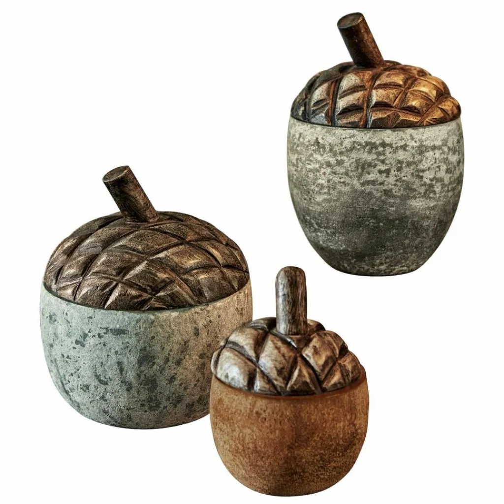 LOBERON Objets Décoratifs|Décoration*Lot de 3 glands Vibius