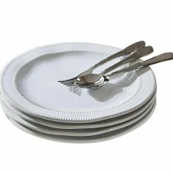 LOBERON Vaisselle|Vaisselle*Lot de 4 grandes assiettes Alentejo