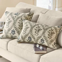 LOBERON Housses|Coussins Et Housses*Lot de 2 housses de coussin Vellouris