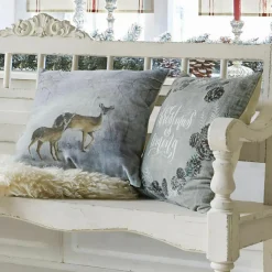 LOBERON Housses|Coussins Et Housses*Lot de 2 housses de coussins Christmas is coming