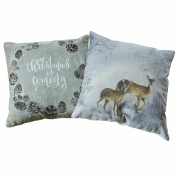 LOBERON Housses|Coussins Et Housses*Lot de 2 housses de coussins Christmas is coming