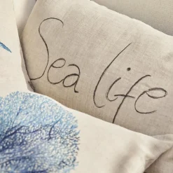 LOBERON Housses|Coussins Et Housses*Lot de 3 housses de coussins Sea life