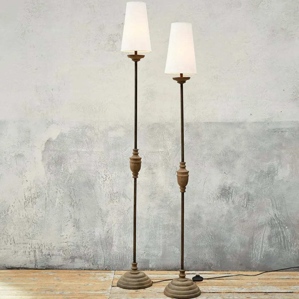 LOBERON Lampes Sur Pied|Lampes Sur Pied*Lot de 2 lampadaires Abigail
