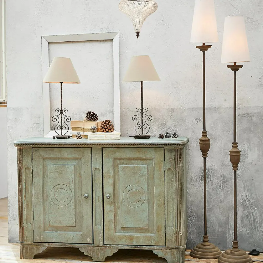 LOBERON Lampes Sur Pied|Lampes Sur Pied*Lot de 2 lampadaires Abigail