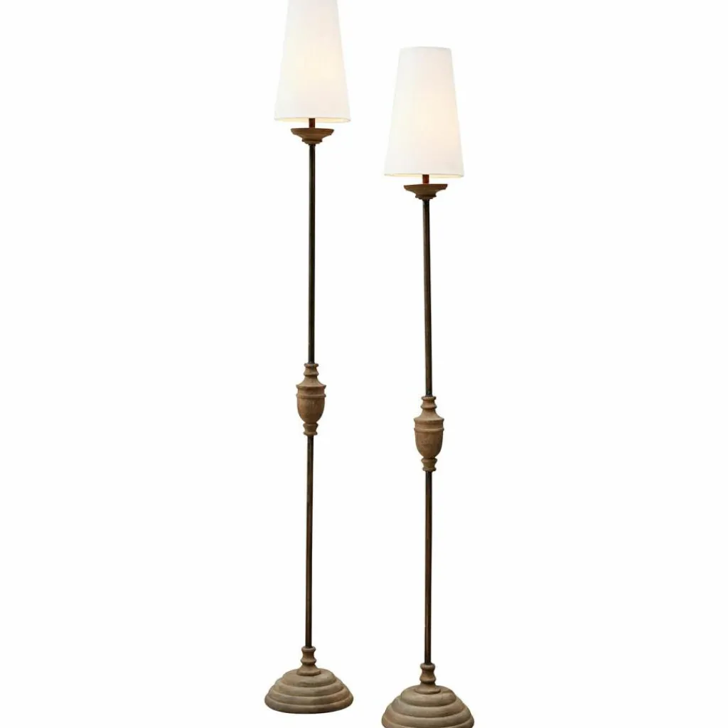LOBERON Lampes Sur Pied|Lampes Sur Pied*Lot de 2 lampadaires Abigail