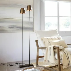 LOBERON Lampes Sur Pied|Lampes Sur Pied*Lot de 2 lampadaires Tacoma
