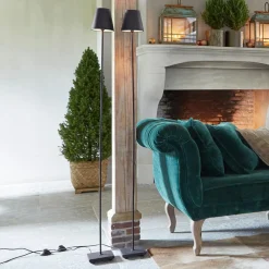LOBERON Lampes Sur Pied|Lampes Sur Pied*Lot de 2 lampadaires Tacoma