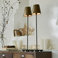 LOBERON Lampes À Poser|Lampes À Poser*Lot de 2 lampes à poser Filia