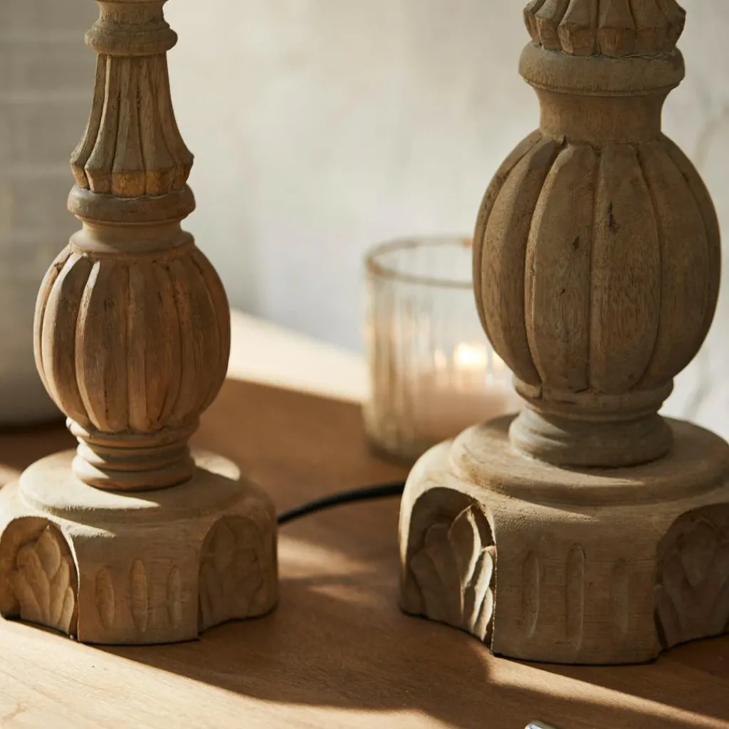LOBERON Lampes À Poser|Lampes À Poser*Lot de 2 lampes à poser Tori