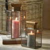 LOBERON Lanternes|Porte-Bougies*Lot de 2 lanternes Pluton