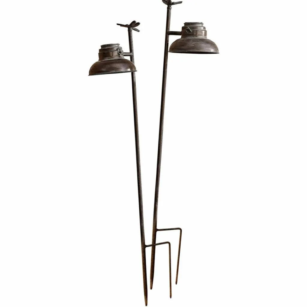 LOBERON Lanternes Led|Lampes Solaires*Lot de 2 lanternes solaires Ivexil