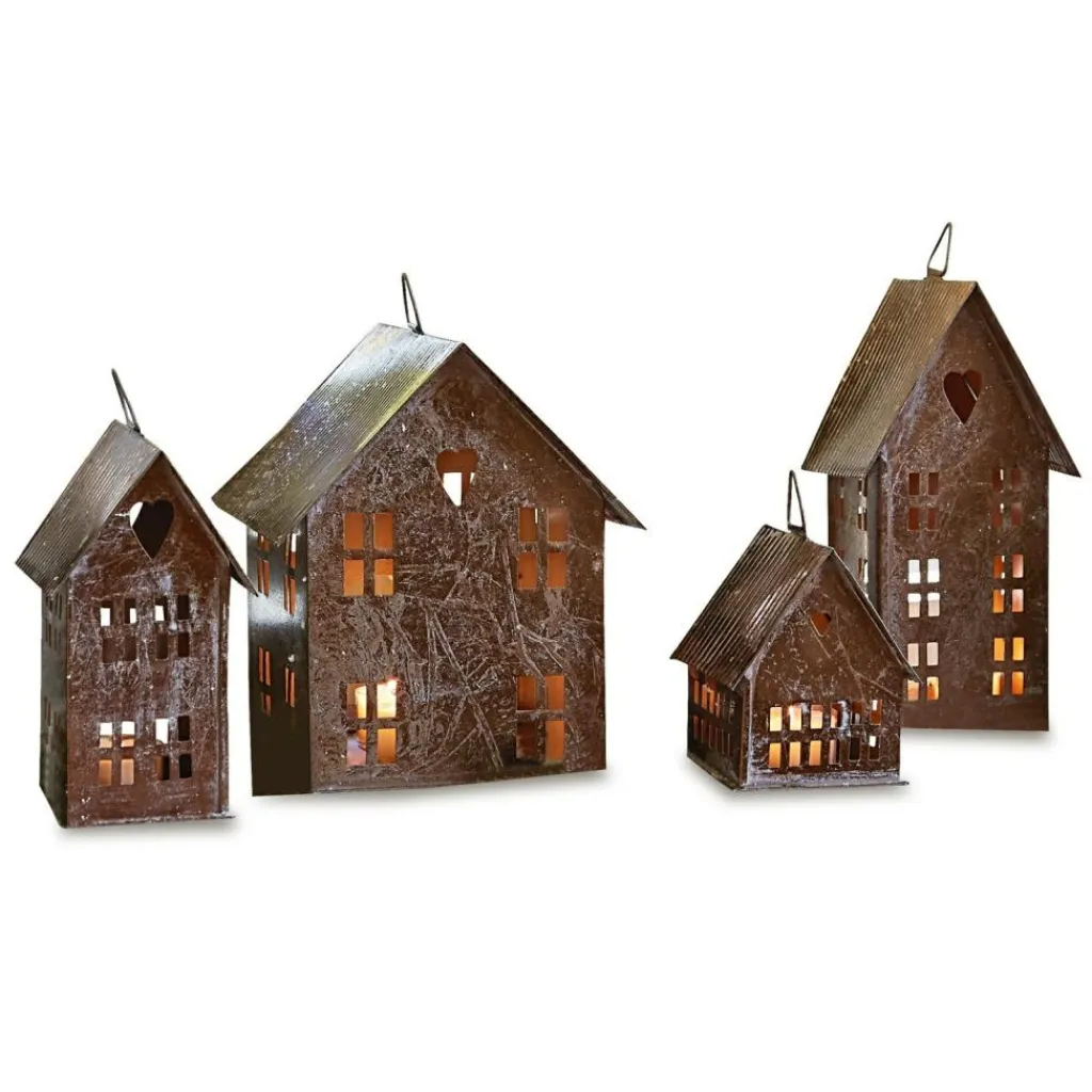 LOBERON Lanternes|Porte-Bougies*Lot de 4 lanternes Treyford
