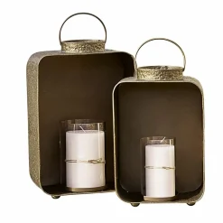 LOBERON Lanternes*Lot de 2 lanternes Yvonand
