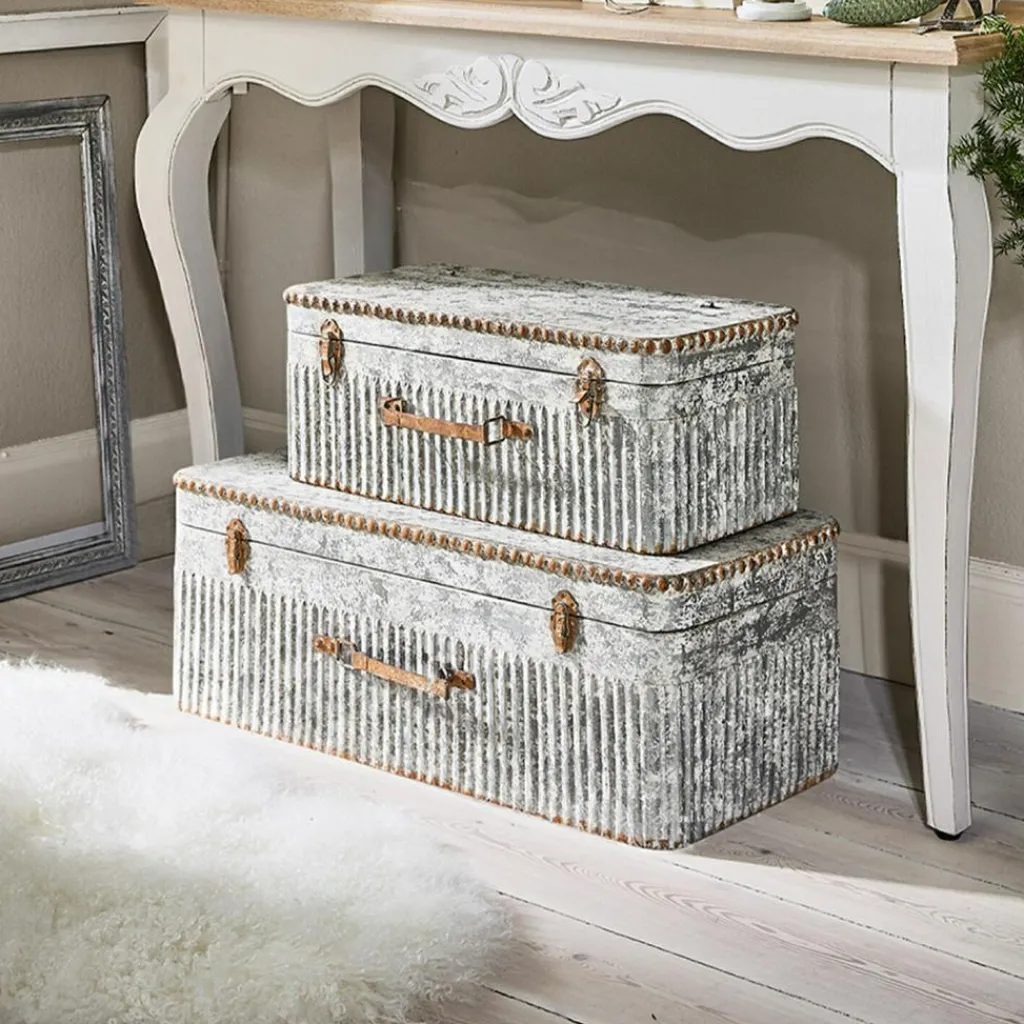 LOBERON Coffres|Coffres*Lot de 2 malles Robyn