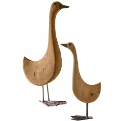 LOBERON Personnages|Décoration*Lot de 2 oies décoratives Amiraz