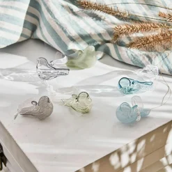 LOBERON Objets Décoratifs|Décoration*Lot de 6 oiseaux décoratifs Vouvry