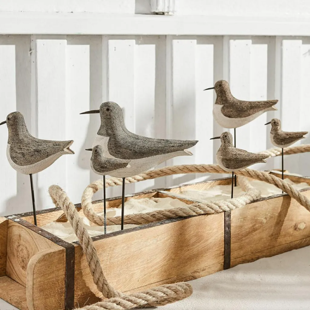 LOBERON Objets Décoratifs|Décoration*Lot de 3 oiseaux décoratifs Izzy