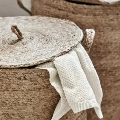 LOBERON Caisses Et Paniers|Rangements*Lot de 2 paniers à linge Kory