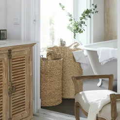 LOBERON Caisses Et Paniers|Rangements*Lot de 2 paniers à linge Oakdale