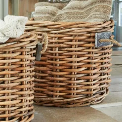 LOBERON Caisses Et Paniers|Rangements*Lot de 2 paniers Marché