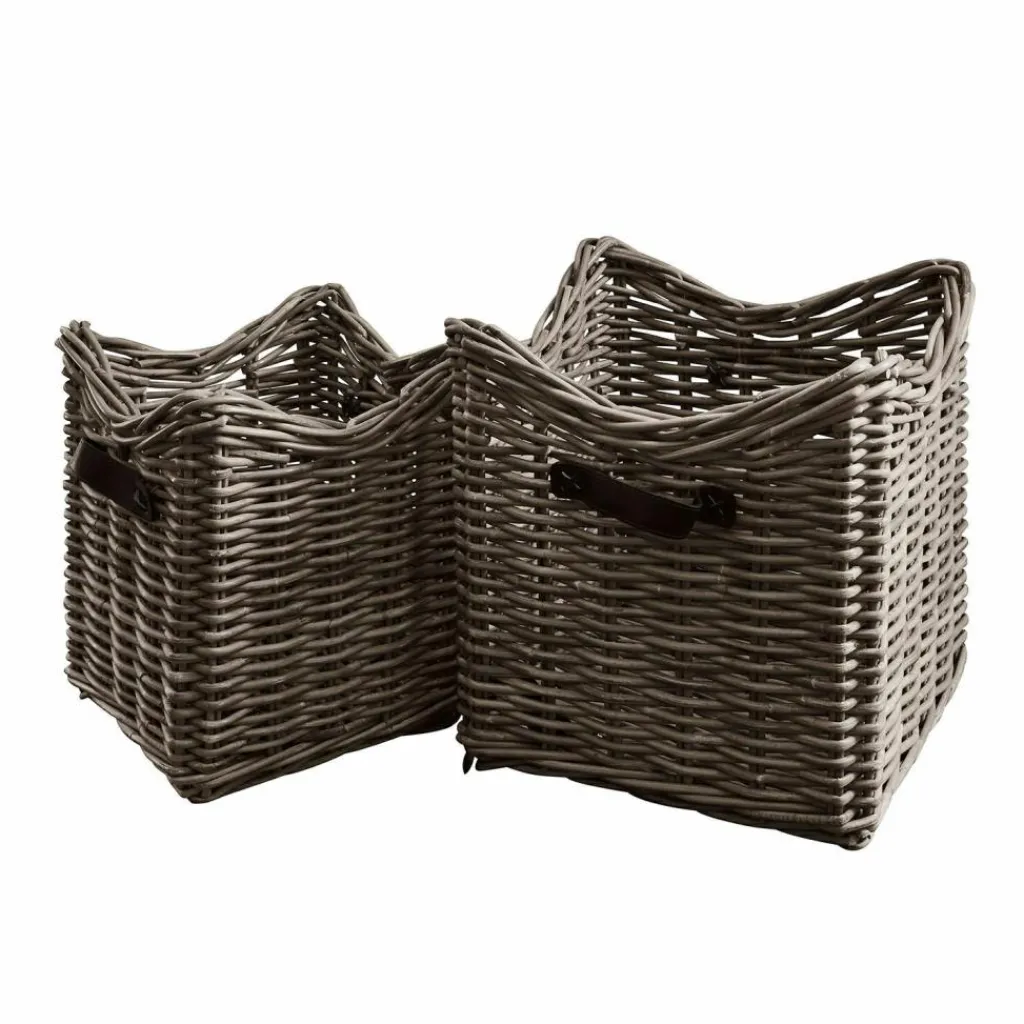 LOBERON Caisses Et Paniers|Rangements*Lot de 2 paniers Morrilton