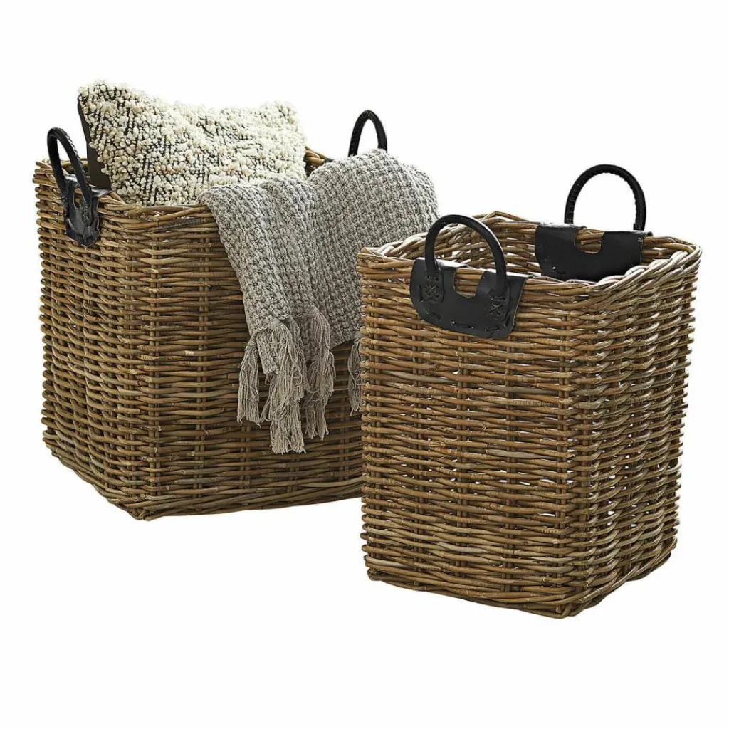 LOBERON Caisses Et Paniers|Rangements*Lot de 2 paniers Serendel