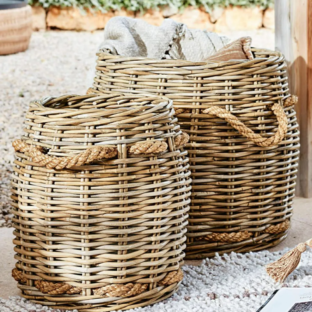 LOBERON Caisses Et Paniers|Rangements*Lot de 2 paniers Tauri