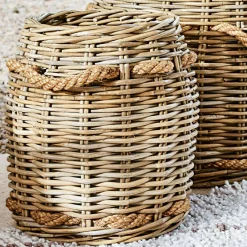 LOBERON Caisses Et Paniers|Rangements*Lot de 2 paniers Tauri