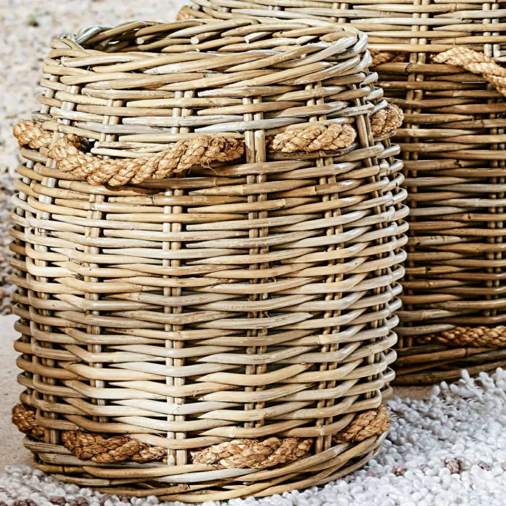LOBERON Caisses Et Paniers|Rangements*Lot de 2 paniers Tauri