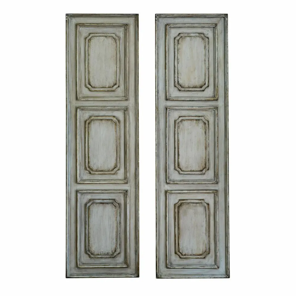 LOBERON Décorations Murales|Décoration*Lot de 2 panneaux Dovire