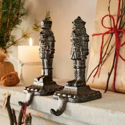 LOBERON Objets Décoratifs De Noël*Lot de 2 patères Decize